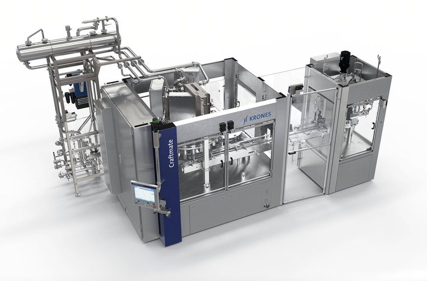 NEW CANNING LINE KRONES FOR BEER BOTTLING CENTRE TO FILL SMALLER BATCHES
